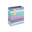 Picture of PASTEL STRIPES GIFT BAG
